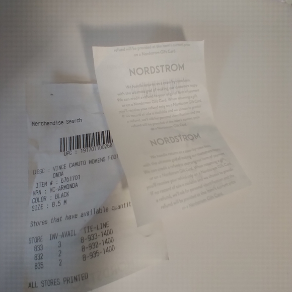 Gorgeous pair of Vince Camuto Armonda Slouchy Boots, Black Leather. NWOT - Picture 6 of 6